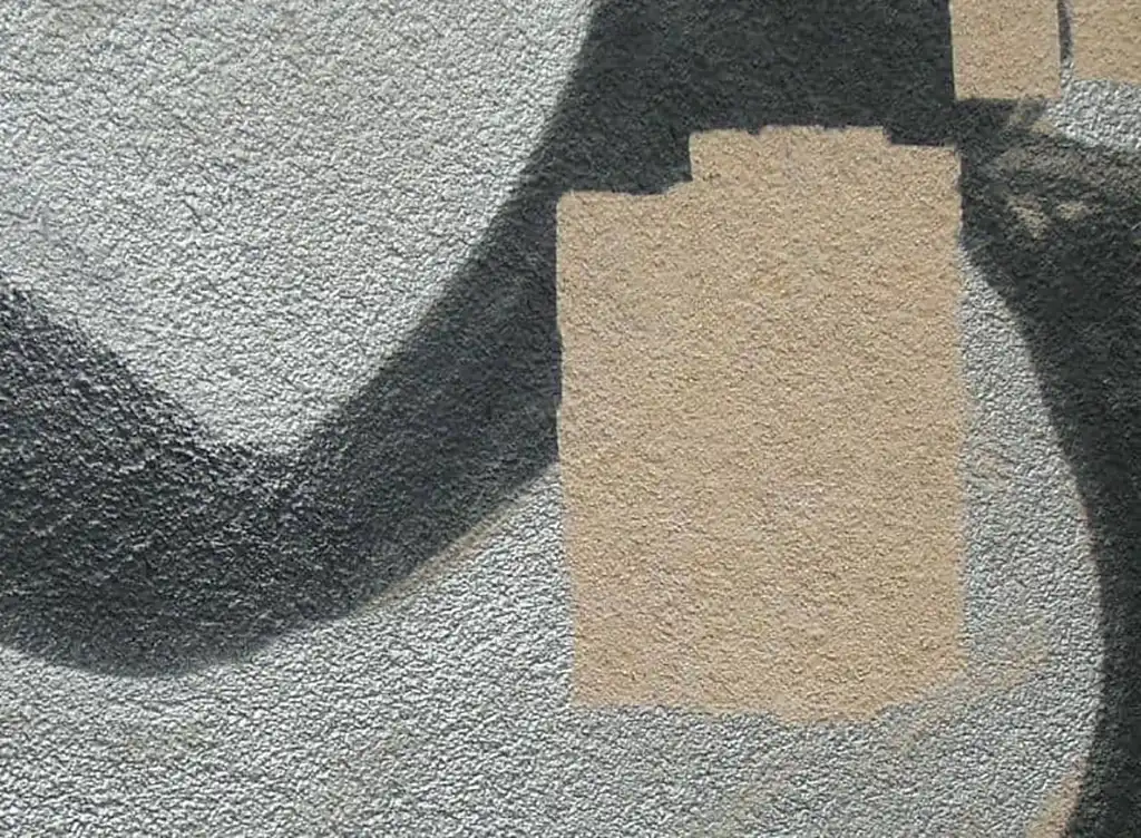 Beispiel einer effektiven Graffitientfernung Beispiel einer effektiven Graffitientfernung