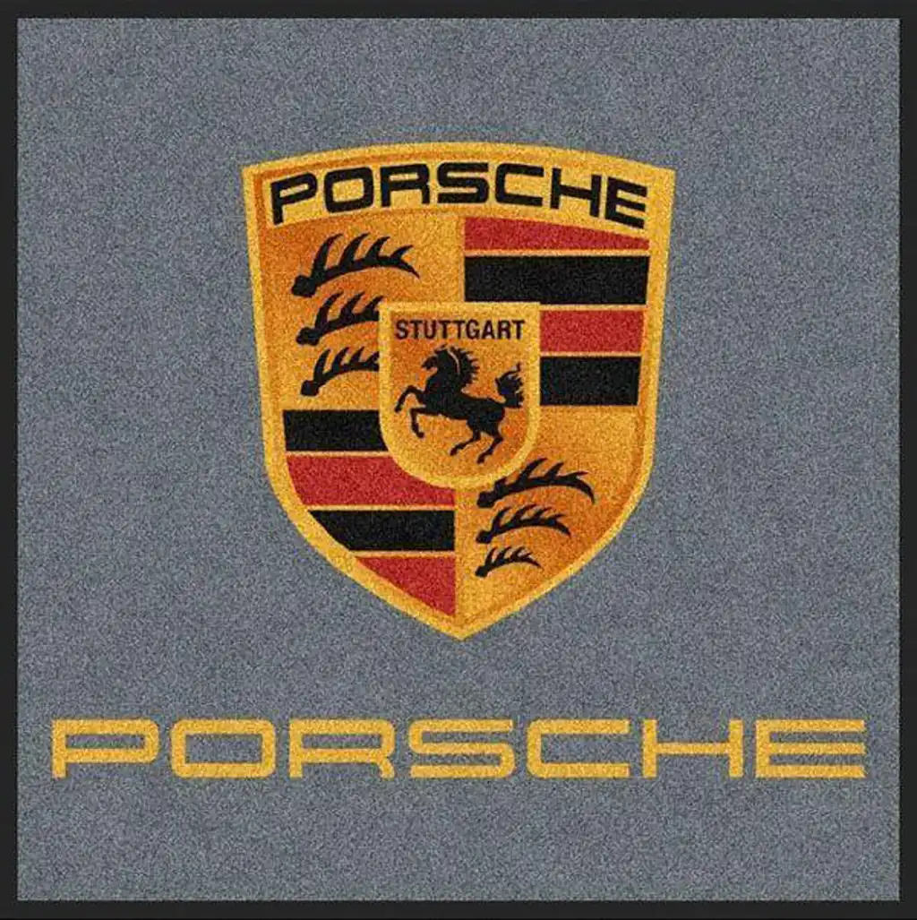 Logomatte „Porsche“ Logomatte "Porsche"